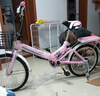 EG7折叠自行车成人女超轻便携单车变速大人迷你小型轮20寸男学生 免安装|尊享单速【樱花粉】 20英寸【适合身高:140-160CM】 实拍图