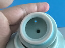 祥燕（xiangyan） 700毫升容量耐热茶壶花茶茶壶套装青花陶瓷茶壶家用带过滤网茶水分离大茶壶 粉青 实拍图