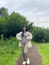 Foss Phil裤子男士冰丝夏季宽松垂感休闲长裤刺绣薄款直筒裤FPK22卡其M 实拍图