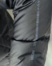 Colombass PU软皮羽绒服男冬季新款男士短款连帽潮牌潮流加厚保暖冬装外套 黑色(升级款） M(建议90-115斤) 实拍图