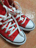 匡威（Converse）CONVERSE匡威 All Star男女经典美拉德高帮帆布鞋圣诞红色101013 101013/红色 38 实拍图