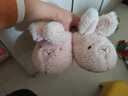 幸福玛丽（Cheerful Mario）儿童棉拖鞋冬季宝宝家居棉鞋男童女童冬款小孩可爱兔子包跟毛拖鞋 实拍图