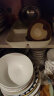 美厨（maxcook）陶瓷餐盘饭盒分格 快餐盘学生餐盒 3格加厚 奶白色MCTC8602 实拍图