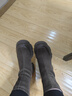 他她（TATA）喵爪靴2025冬季时装靴弹力靴女靴瘦瘦靴加绒短靴CEG01DZ4 CEG01DZ4啡色（绒面款） 36 实拍图