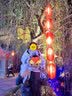 安妮优儿汉服女童秋冬季马面裙2025新款超仙古装儿童女孩唐装古风裙子冬款 蓝色 120 实拍图