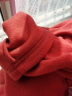 探拓（TECTOP）抓绒衣男女立领打底衫加厚保暖卫衣冲锋衣内胆保暖衣服 男款橘红色 S 实拍图