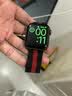 倾晨【米兰磁吸】适用苹果手表表带apple iwatch s12/11表带米兰尼斯表带磁吸s10/9/8/se3/Ultra4表带 米兰磁吸·黑间红 38/40/41/42mm表盘通用 实拍图