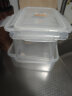 龙士达微波炉饭盒保鲜盒 透明塑料水果零食冰箱收纳盒 上班族带饭 2.5L 实拍图
