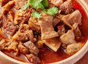 东南醇 公安县牛肉火锅 牛杂牛肚湖北特产清真食品方便菜下饭菜速食熟食 牛三鲜520g+纯牛肉520g【家庭版小火锅 一餐一袋】 实拍图