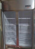 澳柯玛（AUCMA）展示柜冷藏保鲜柜 立式商用冷藏柜玻璃门水果蔬菜鲜花多门厨房冰箱陈列柜饮料柜 豪华款 | 双门910L | VC-910HT 实拍图