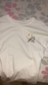 JEANSWEST LIFE真维斯白色t恤男士纯棉夏季宽松休闲短袖情侣潮牌男女款半袖体恤 实拍图
