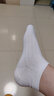 浪莎袜子女夏季薄款船袜隐形浅口短袜女士纯棉吸汗透气白色女袜 【抗菌消臭】条纹白色5双 均码 实拍图