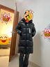 高梵黑金鹅绒服先锋3.0亮面6格羽绒服男女同款冬季厚外套 黑色 XS  实拍图