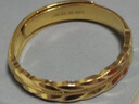 六桂福珠宝 黄金戒指麦穗5G足金戒指黄金指环可调节女戒JH0100753 4.40g 实拍图
