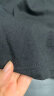 真维斯短袖t恤男夏季ins风韩版休闲情侣百搭纯棉体恤衫潮流宽松上衣服 纯棉（黑色） XL 晒单实拍图