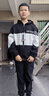 JEEP SPIRIT吉普运动服休闲套装女春秋季2024宽松卫衣连帽外套团体队服两件套 黑白【春秋款】 XL(130-145斤) 实拍图