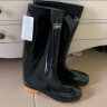 回力雨鞋男士款时尚雨靴户外防水不易滑耐磨HL8075高筒黑色40码 晒单实拍图