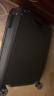 SOO行李箱男万向轮拉杆箱耐磨抗摔20英寸A330旅行箱密码箱女商务黑色 实拍图