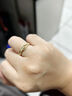 柚芳高级爱心仿珍珠戒指女小众设计轻奢精致猫眼石食指戒新款开口指环 镶钻皮带J217【单个装】 实拍图