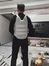 胸腰椎固定支具 可调胸椎压缩性骨折腰部术后支撑康复架护腰脊椎器护具脊柱支架护腰带腰背部矫形器 高档透气款双气囊 L【建议150斤左右】 实拍图