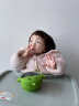 艾杰普婴儿辅食碗304不锈钢宝宝多功能吃饭儿童餐具防摔便携吸盘碗绿色 实拍图