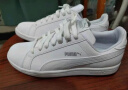 彪马（PUMA）官方 新款男女同款经典复古休闲鞋板鞋 COURT LEGEND 371931 白-亚马逊绿-浅灰-06 43 实拍图