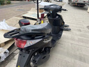 TULX125cc摩托车踏板车燃油助力女式踏板代步车外卖车国四电喷可上牌 白色超级鹰款机械版+合格证+发票 实拍图