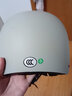 Andes HELMET3C认证电动摩托车头盔男女四季通用夏季防晒安全帽电瓶车半盔 奶茶兔【透明中】 均码 实拍图