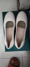 沙驰（SATCHI）沙驰女鞋小坡跟妈妈工作单鞋女2024年春夏新款镂空透气职业通勤鞋 米白色（L258010A150） 34 晒单实拍图