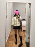 坦博尔新款羽绒服女秋冬新款轻薄短款小个子翻领韩版百搭外套TD236266 海盐蓝 M 165/88A（建议体重125-135斤） 实拍图