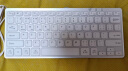 航世（BOW）HD098C  双模无线蓝牙充电键盘  手机平板ipad电脑苹果小米华为办公通用三模键盘  银白 实拍图