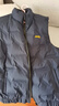 JEEP吉普羽绒马甲男冬季加厚保暖外套男士休闲背心衣服男装 蓝色 2XL 实拍图