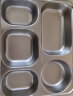 美厨（maxcook）304不锈钢餐盘饭盒 5格加深加厚分格带盖快餐盘学生餐盒 MCFT724 实拍图