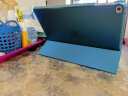 毕亚兹 苹果iPad Air2保护套 iPad6代平板电脑保护后外壳 轻薄防摔 休眠三折皮套 男女通用款 PB13-天空蓝 实拍图