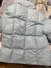 诗丹蕊小个子奶呼羽棉袄绒服蓝色棉服女2024年新款冬季加厚夹棉宽松外套 浅蓝色 均码【可备注码数】 实拍图