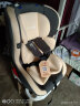 贝蒂乐儿童安全座椅汽车用婴儿宝宝安全椅新生儿车载座椅可坐躺 灰色（165度四档坐躺调节+安全带双向正反安装） 实拍图