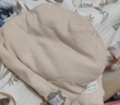 贝肽斯儿童帽子夏季薄款防护帽新生儿胎帽初生男女宝宝防风帽风扇帽凉帽 调皮兔-米色 夏季 0-3个月|头围32-40cm 实拍图