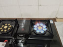 好太太亿美燃气灶双灶煤气灶家用天然气液化气鸳鸯灶台式嵌入式猛火炉具炉盘 方架双九腔+双边定时+钢化玻璃 瓶装液化气 实拍图