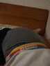 蕉内（Bananain）银皮301S男士内裤纯棉7A抗菌短裤青少年撞色腰带运动透气平角3件 彩虹腰 3条 3XL 实拍图
