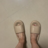 安尚芬踩屎感拖鞋男夏季户外潮流舒适室内居家厚底浴室防滑情侣凉拖鞋女 奶咖 40-41 适合39-40【内长25cm】 实拍图