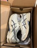 亚瑟士ASICS男鞋网面跑步鞋缓震跑鞋透气舒适运动鞋 GEL-FLUX 4 【YH】 白色/棕色 40.5 实拍图