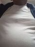 真维斯（JEANSWEST）纯色短袖T恤男夏季修身弹力t恤上衣潮牌显瘦男士打底衫休闲上衣男 纯色白T恤 L 实拍图