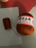 鄂尔多斯羊绒线100％纯山羊绒手工编织围巾线中粗机织毛线团 45桂圆黄 晒单实拍图