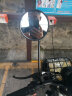 TOOKTRO电瓶自行车反光镜电动车后视镜子爱玛雅迪台铃通用倒后倒车小圆镜 CG125圆形凸面后视镜+底座一对 实拍图