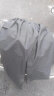 小燕子雨衣雨裤套装男加厚外卖骑手分体全身防暴雨电动车防水雨披 0147黑色套装（加厚） XXXL 实拍图