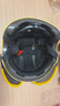 NEVA纽维（NEVA）儿童头盔男女孩夏季电动摩托车3C认证卡通四季通用可爱宝宝安全帽 哑光黄阿宝机长茶镜+透明镜【推荐3-6岁佩戴】 实拍图