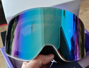 Flow Theory滑雪眼镜男女无边框舒适大视野磁吸防雾镀膜炫彩专业近视护目镜 冰雪蓝 实拍图