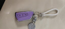 苏萌大众高尔夫8汽车钥匙套车id4xcrozz凌渡L包id3女id6揽境途昂壳扣 【D款】紫壳+带钻车标+白编织绳 实拍图