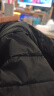 鸭鸭（YAYA）羽绒马甲男2024冬季新款无袖坎肩保暖轻薄羽绒服男士背心内穿外套 黑色 L (175) 实拍图