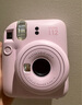 富士（FUJIFILM） instax mini12立拍立得一次成像相机 一次成像旅游相机可替换相纸 mini12 浅樱粉（香港仓发） 实拍图